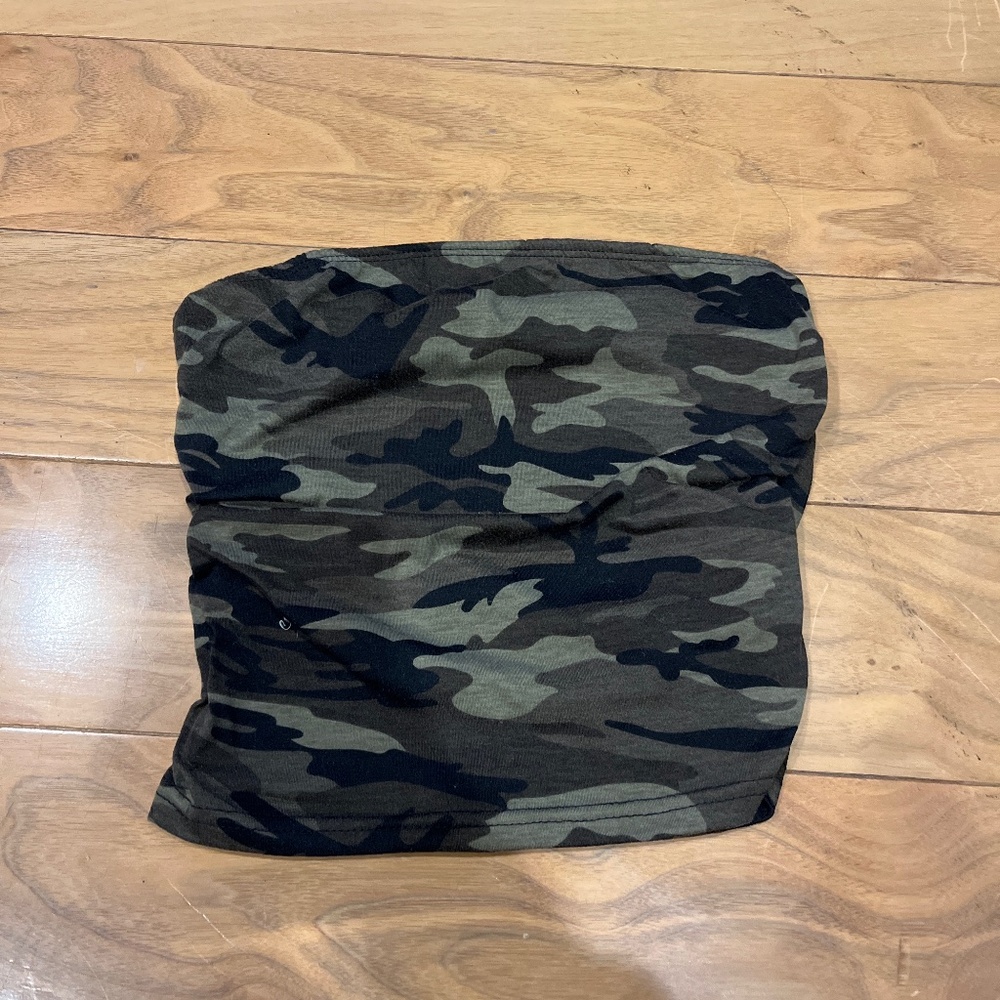 Camo Tube Top